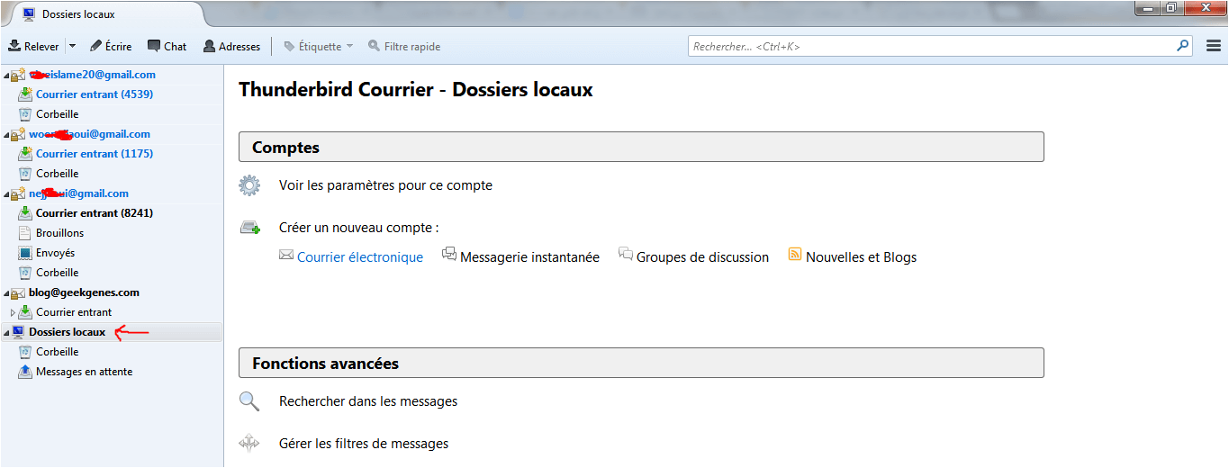 mozilla thunderbird 1
