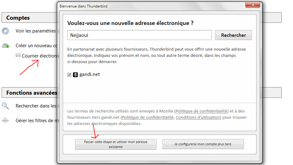 mozilla thunderbird 2