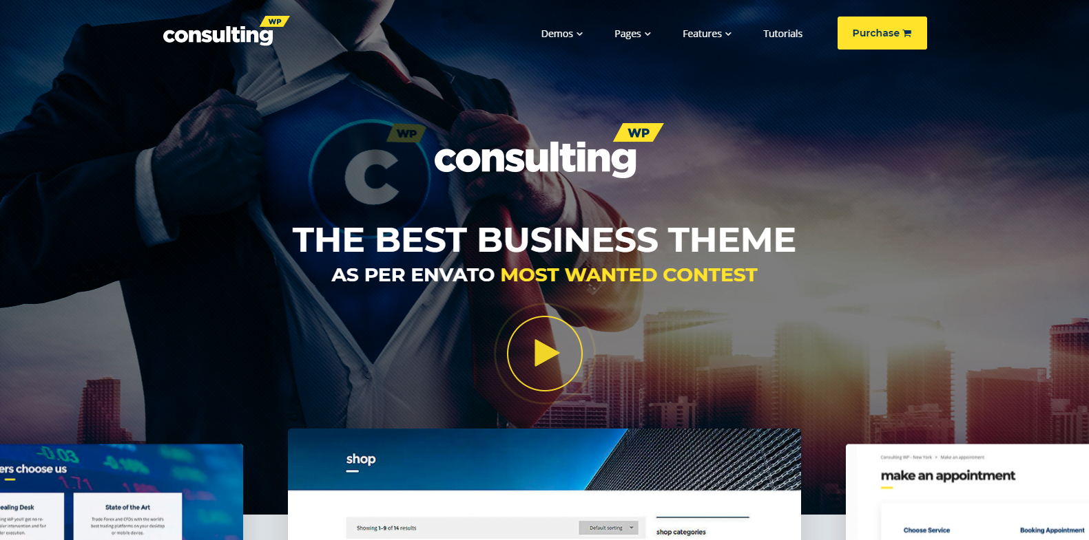 consulting wordpress theme