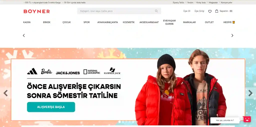 موقع boyner.com.tr
