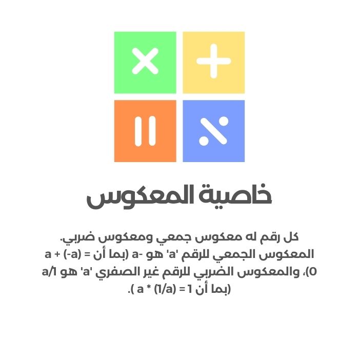 خاصية المعكوس