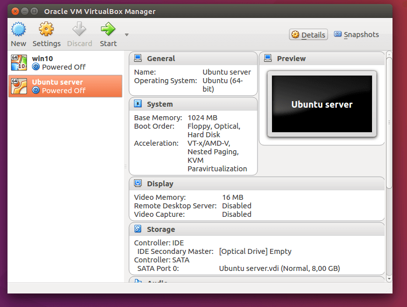 install ubuntu server step5