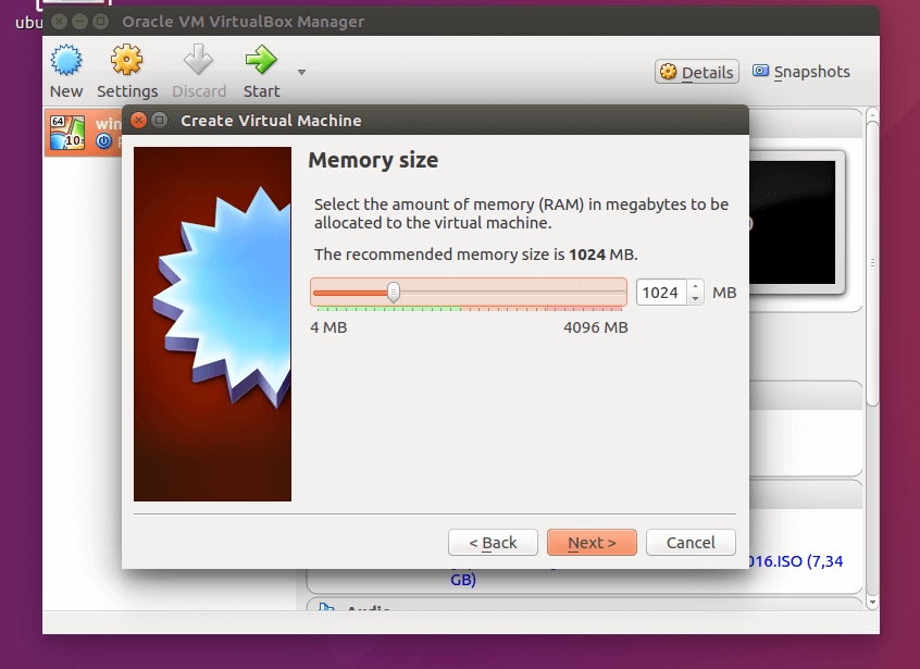 install ubuntu server1