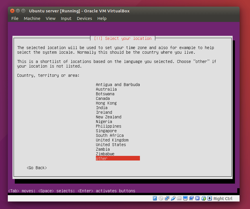 install ubuntu server10