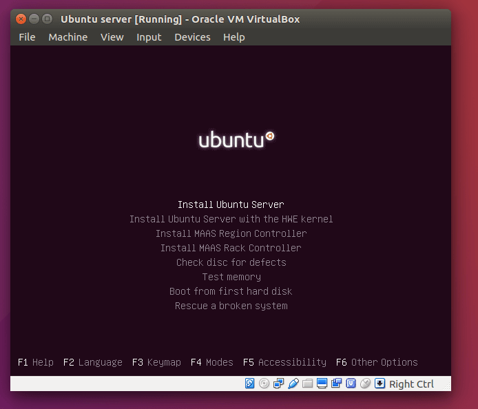 install ubuntu server8