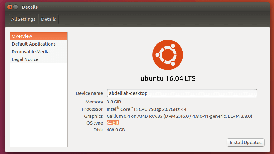 ubuntu linux 64 bit