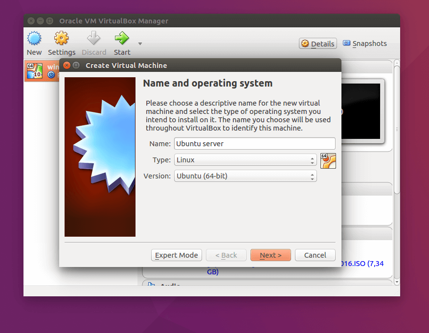 ubuntu server1