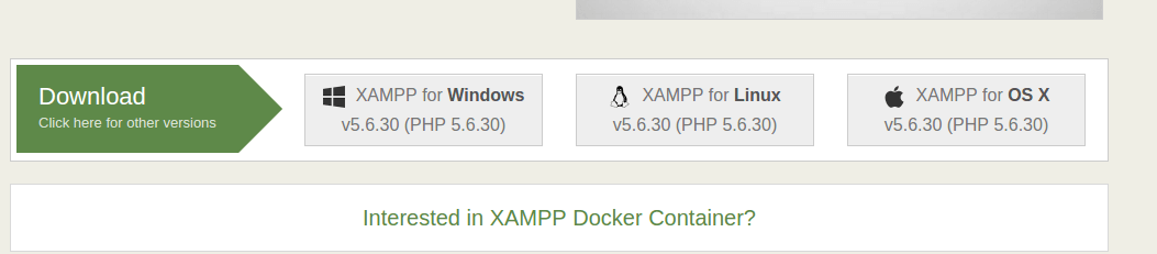 install XAMPP