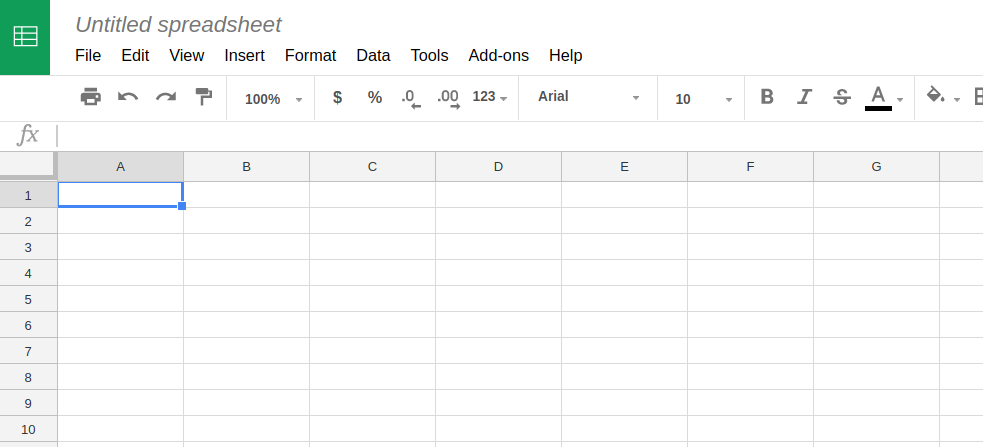 google spreadsheet chart 2