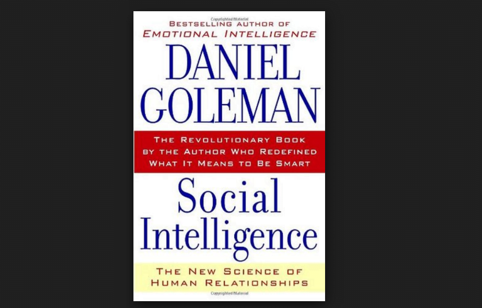 كتاب الذكاء الاجتماعي للكاتب دانييل جولمان