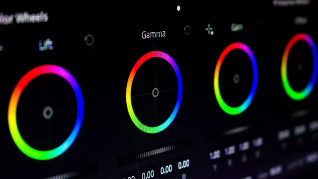 الألوان في DaVinci Resolve