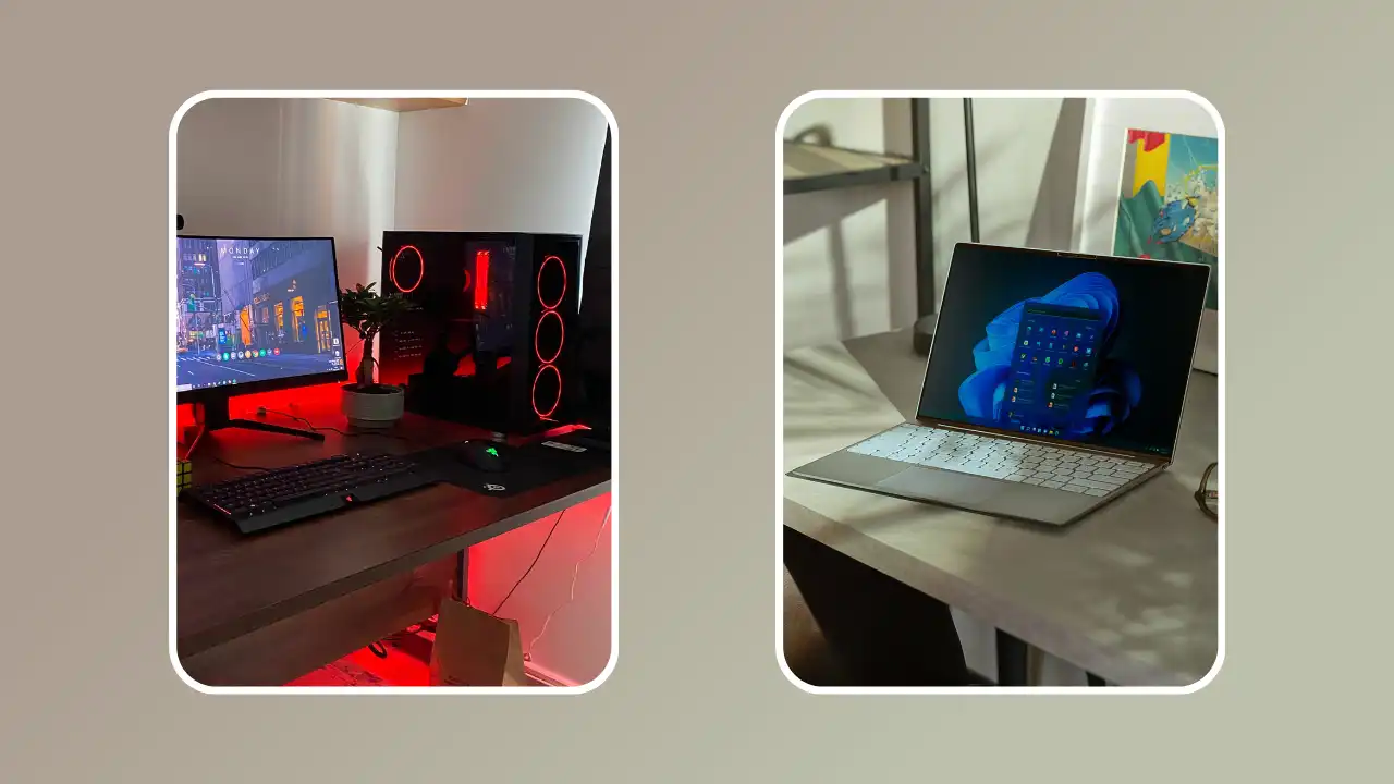أيهما أفضل الكمبيوتر المحمول أم المكتبي ؟